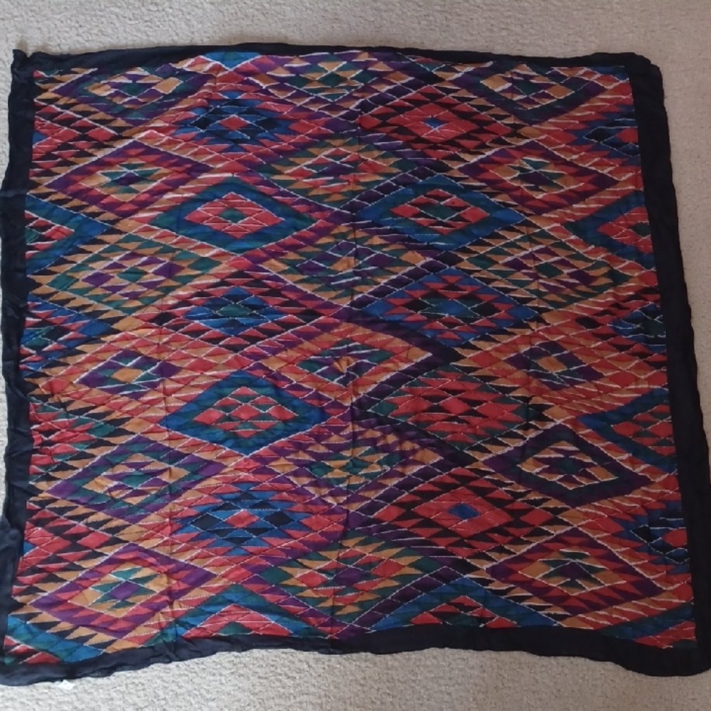 Zazou Rayon Multicolor Scarf Shawl